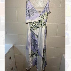 Midi slip dress - wrap